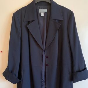 CLIFFORD & WILLS Navy Blue Topper Jacket